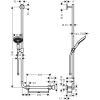 Душевой гарнитур Hansgrohe Raindance Select S 120 3jet 26324000