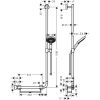 Душевой гарнитур Hansgrohe Raindance Select S 120 3jet 26326000