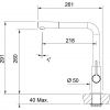 Кухонный смеситель Franke Neptune Evo 115.0373.943 хром