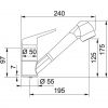 Кухонный смеситель Franke Novara Plus 115.0470.662 Ваниль