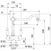 Кухонный смеситель Franke Byblos 115.0370.685 золото