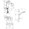 Набор смесителей для душа Hansgrohe Talis E 71762773