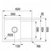 Кухонная мойка Franke OID 611-62 114.0498.007 белый