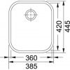 Кухонная мойка Franke ZOX 110-36 122.0021.441 полированная