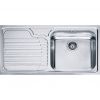 Кухонная мойка Franke Galassia GAX 611 101.0017.508 полированная (крыло слева)