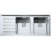 Кухонная мойка Franke Neptune Plus NPX 621 101.0068.381 полированная (крыло слева)