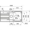 Кухонная мойка с двумя чашами Franke Smart SRL 651 101.0368.326 декор