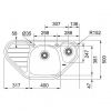 Кухонная мойка Franke SKL 651-E 101.0510.150 декор