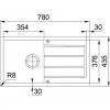 Кухонная мойка Franke Sirius SID 611-78 XL Slim 114.0497.958 белый