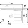 Кухонная мойка Franke Sirius SID 611-78 114.0497.955 маскарпоне
