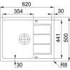 Кухонная мойка Franke Sirius SID 651-78 114.0497.936 маскарпоне