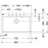 Кухонная мойка Franke Fiji FIG 610-80 114.0367.658 Шторм