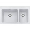 Кухонная мойка с двумя чашами Franke Fiji FIG 620-80 114.0367.672 белый