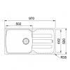 Кухонная мойка Franke AZG 611-97 XL 114.0499.139 оникс