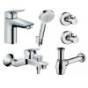 Комплект смесителей для ванны Hansgrohe Logis 711714510