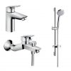 Комплект смесителей для ванны Hansgrohe Logis 711714311