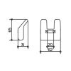 Крючок для полотенец Keuco Moll 12713010000