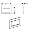 Кнопка для инсталляции Geberit Sigma30 115.893.KJ.1