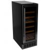 Холодильный шкаф для вина Gunter&Hauer WKI 18 D черный/сталь