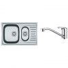 Кухонная мойка со смесителем Franke Polar PXL 651-78 101.0444.132 + Franke NAREW 35 PLUS