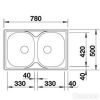 Кухонная мойка Blanco TIPO 8 COMPACT C 517155
