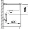 Кухонная мойка Blanco SUBLINE 500-U 523432 Антрацит