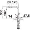 Кухонный смеситель Blanco FONTAS II 523130 Антрацит