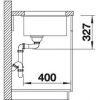 Кухонная мойка Blanco Subline 400-U 523426 Белый