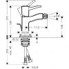 Смеситель для биде Hansgrohe Metropol Classic 31320000