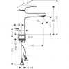 Смеситель для умывальника Hansgrohe Metropol 32506000