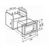 Встраиваемая микроволновая печь Teka MWL 20 BI (Ethos) 40583500