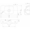 Умывальник Kolo Nova Pro M32247