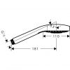 Ручной душ Hansgrohe Croma Select S 26801400