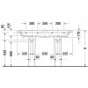 Умивальник Duravit DuraStyle 2338130000