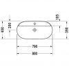 Умывальник Duravit Luv 0380800000