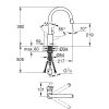Кухонный смеситель Grohe Eurostyle Cosmopolitan 31482002