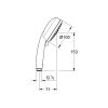 Ручной душ Grohe New Tempesta Cosmopolitan 100 27573002