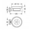 Мыльница Grohe Essentials Cube 40754001