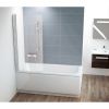 Шторка для ванны Ravak CVS1-80 L 7QL40C00Z1 полиров.алюм.+Transparent