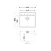 Кухонная мойка Apell Pietra Plus PTPL560GG
