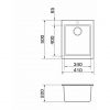 Кухонная мойка Granado Cadiz Avena 2302