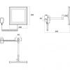 Косметическое зеркало Emco 1094 060 04 с подсветкой