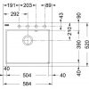 Кухонная мойка Franke MRG 610-58 114.0565.125 серый камень