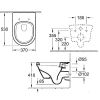 Унітаз підвісний Villeroy&Boch Architectura 5684RS01 з сидінням SlimSeat