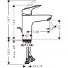 Смеситель для умывальника Hansgrohe Logis 71102000