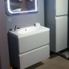 Тумба с умывальником Fancy Marble Titania 700 серый
