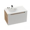 Тумба под умывальник Ravak SD Classic 800 L X000000951 капучино/белый