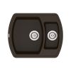 Кухонная мойка VANKOR Norton NMP 03.63 Chocolate
