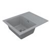 Кухонная мойка VANKOR Lira LMP 02.55 Gray stone