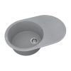 Кухонная мойка VANKOR Sity SMO 02.78 Gray stone